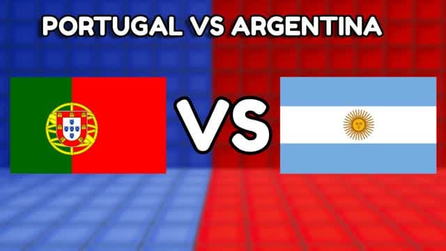 PORTUGAL VS ARGENTINA DEATHRUN ⚽ — Fortnite Creative map