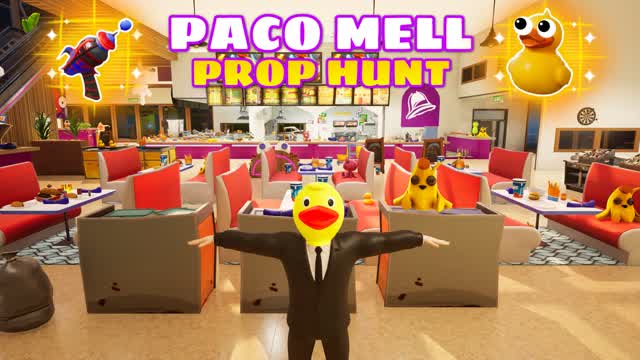 ESCONDITE PACO MELL PROP HUNT — Fortnite Creative map