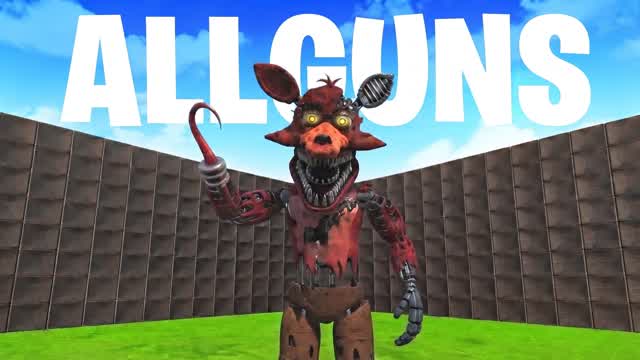 MYSTIC ALLGUNS POWER — Fortnite Creative map cover art