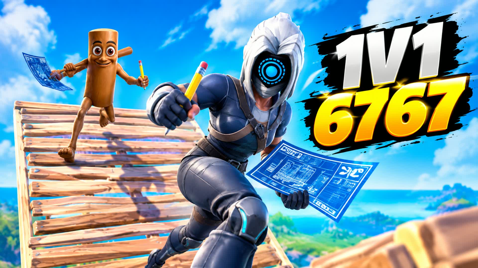 1V1 6767 — Fortnite Creative map