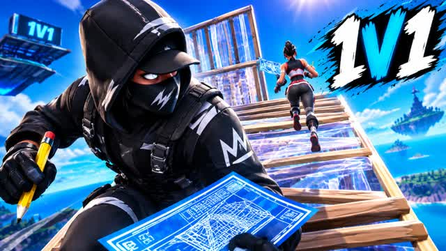 zoro 1v1 builds fights — Fortnite Creative map