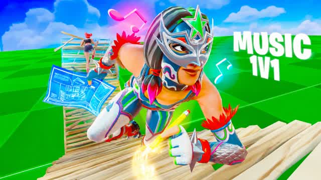 1V1 MUSIC — Fortnite Creative map cover art