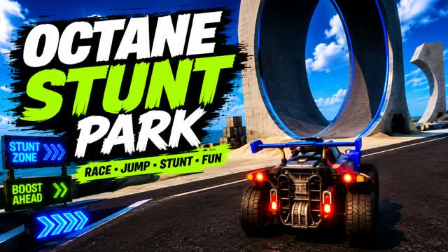 OCTANE STUNT PARK — Fortnite Creative map