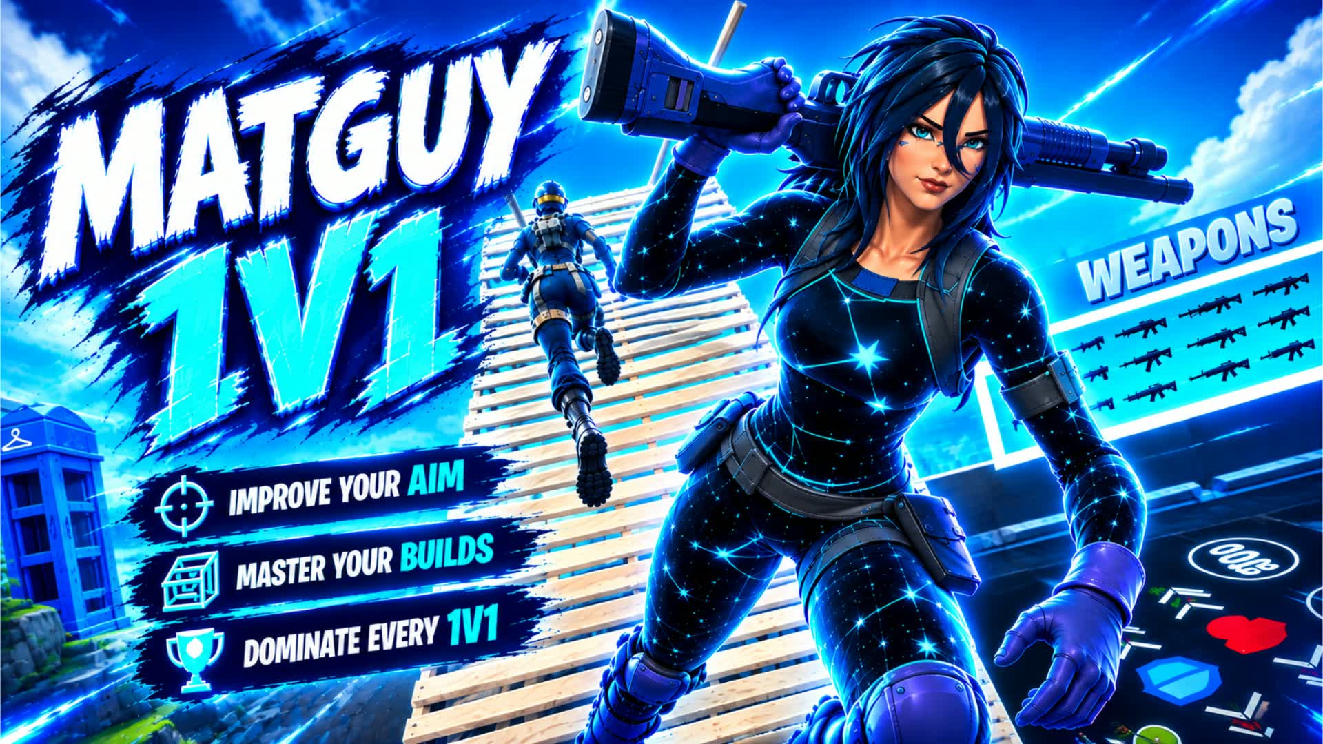 Matguy 1v1 — Fortnite Creative map