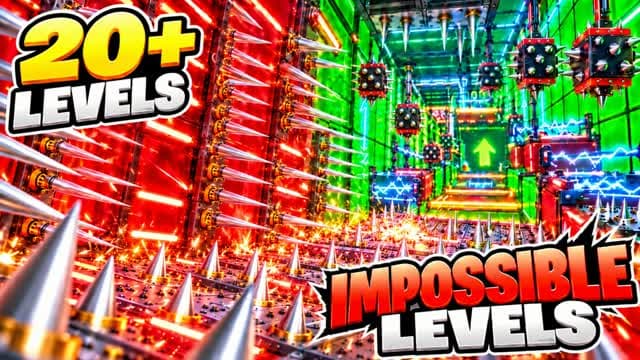 IMPOSSIBLE PARKOUR 🔥 9061  شنغل ومنغل — Fortnite Creative map cover art