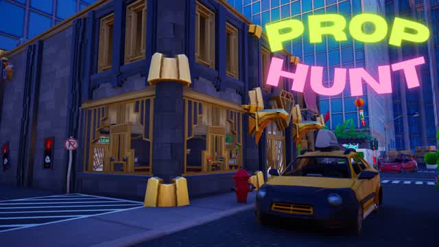 PROP HUNT🏙️ — Fortnite Creative map cover art