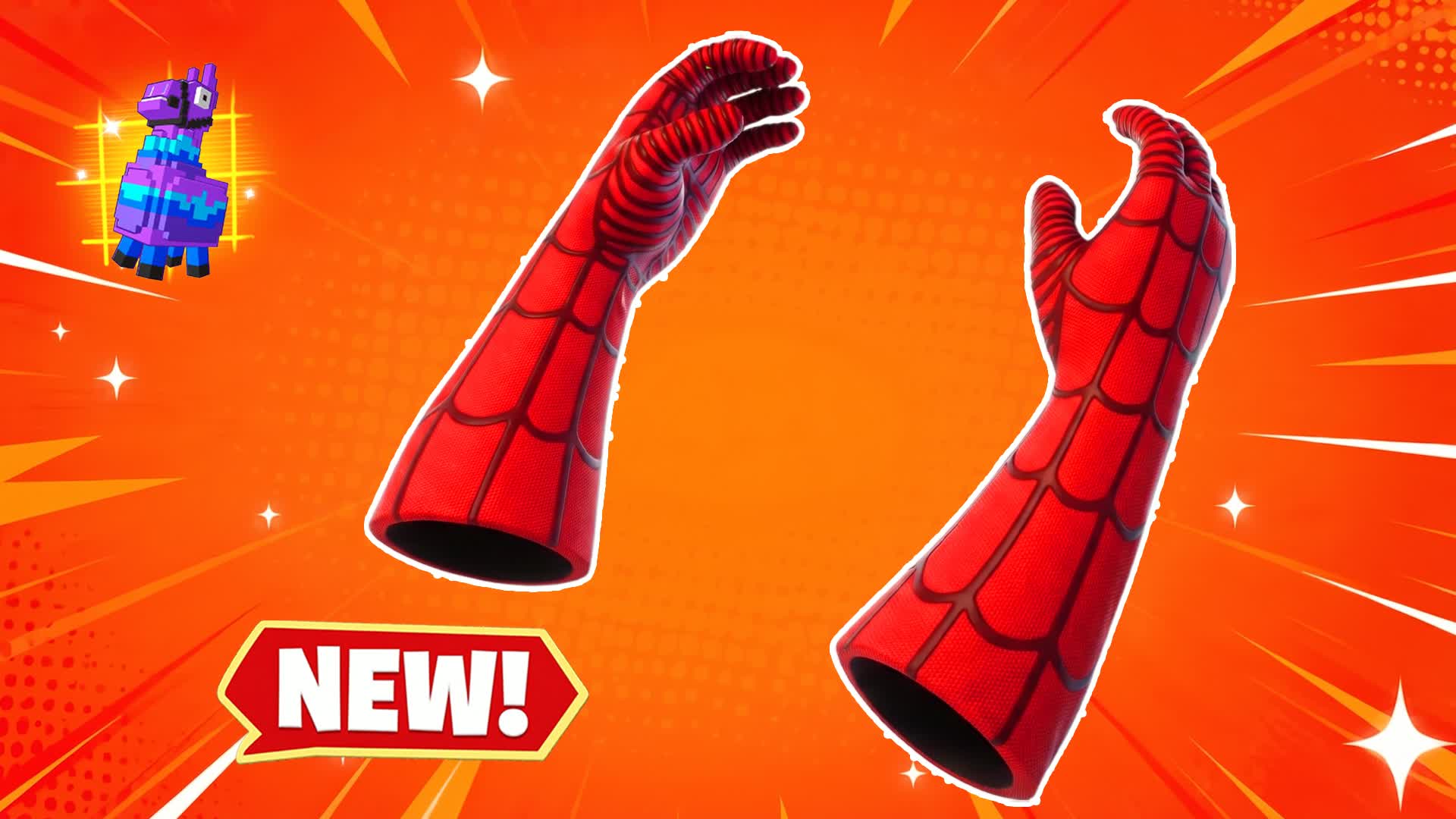 NEON RED VS BLUE SPIDER-MAN 🔴🔵 — Fortnite Creative map