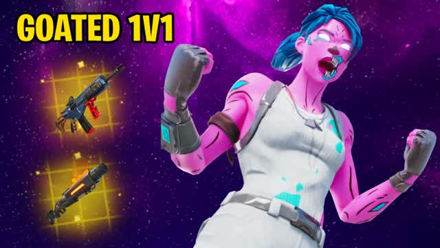 GOATED 1V1 — Fortnite Creative map cover art