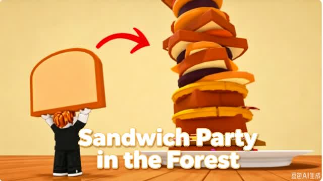 SANDWICH PARTY IN THE FOREST — Fortnite Creative map cover art