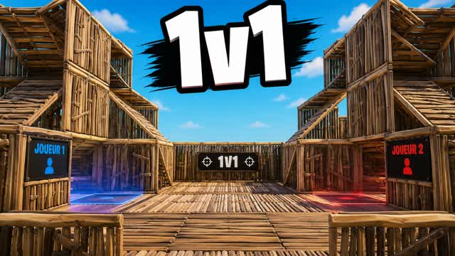 1V1 EN BOIS - 🪵 — Fortnite Creative map cover art
