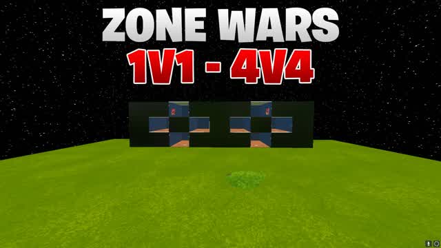 🌴 Zone Wars (1v1 - 4v4) 🌴 — Fortnite Creative map cover art