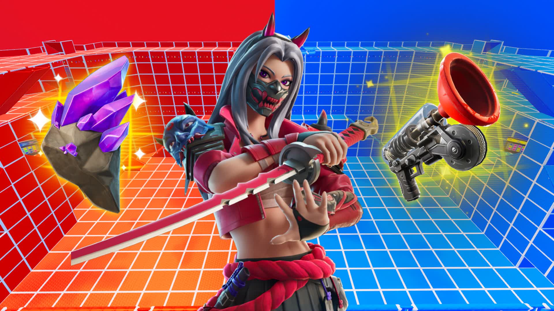 DORO RED VS BLUE — Fortnite Creative map