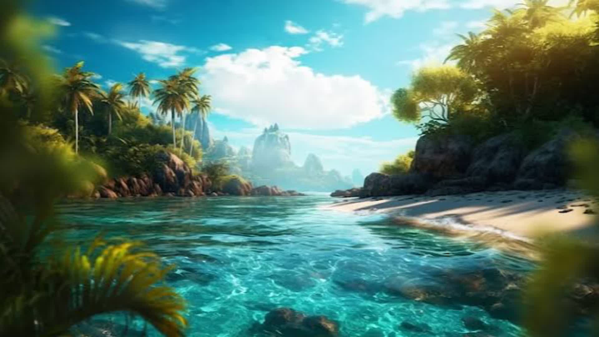 Paradise Valley — Fortnite Creative map