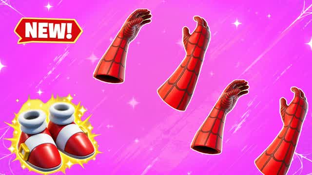 RED VS BLUE SPIDER-MAN 🔴🔵 — Fortnite Creative map