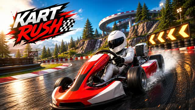 KART RUSH — Fortnite Creative map