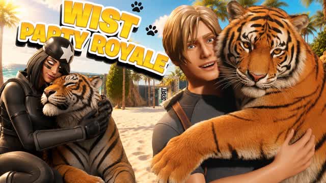 WIST PARTY ROYAL — Fortnite Creative map cover art