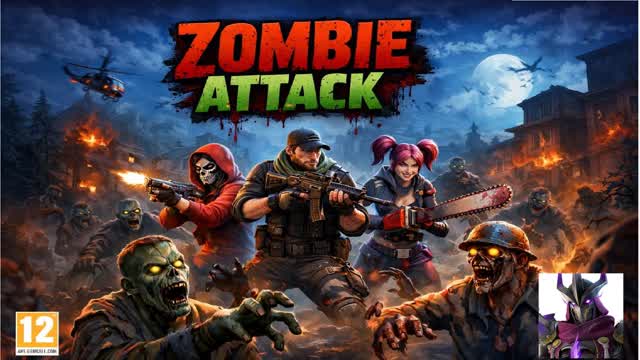 ZOMBIE ATTACK — Fortnite Creative map cover art