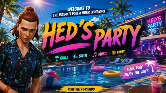 HED'S PARTY — Fortnite Creative map