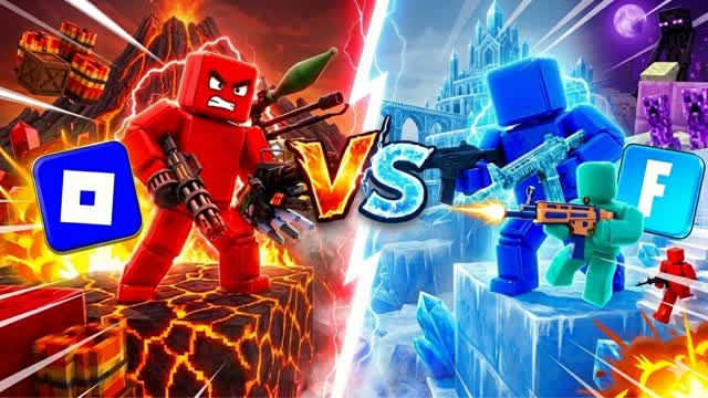 RIVALS FIGHT🔴🔵 — Fortnite Creative map