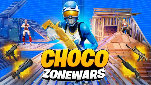 Choco Zone Wars 🍦 — Fortnite Creative map cover art