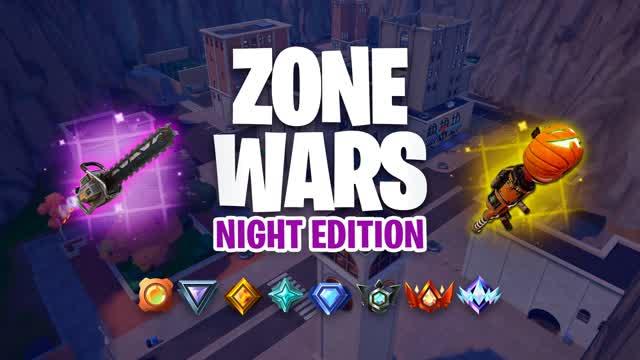 Tilted Towers: Zone Wars - Night Edition — Fortnite Creative map