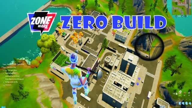 ZERO BUILD ZONE WARS — Fortnite Creative map cover art