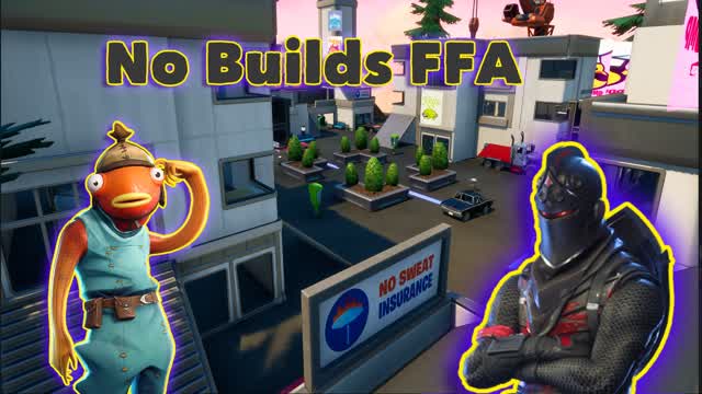 No Builds FFA — Fortnite Creative map cover art