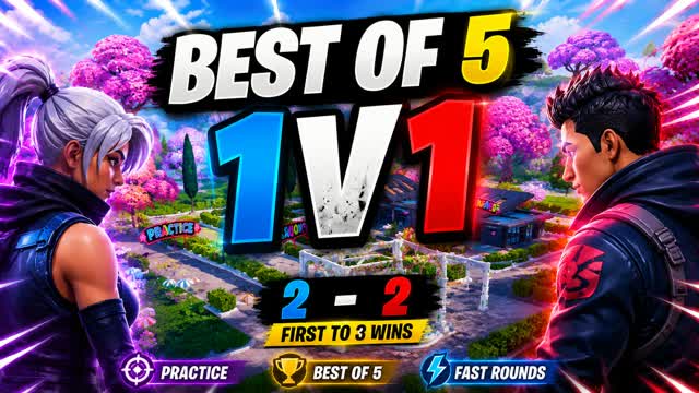PRECISION 1V1 — Fortnite Creative map cover art