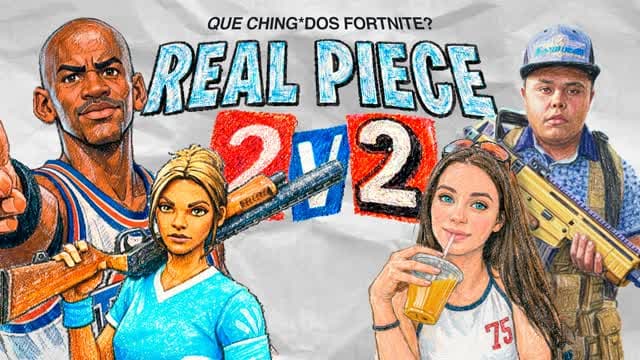 REAL PIECE 2v2 🎯 — Fortnite Creative map cover art