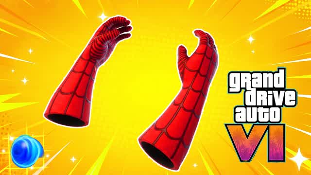 SUPER WILD GRAND DRIVE AUTO VI — Fortnite Creative map cover art