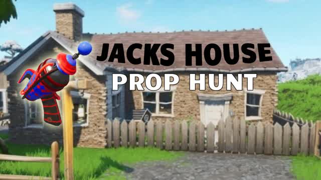 Jack's House Prop Hunt — Fortnite Creative map cover art