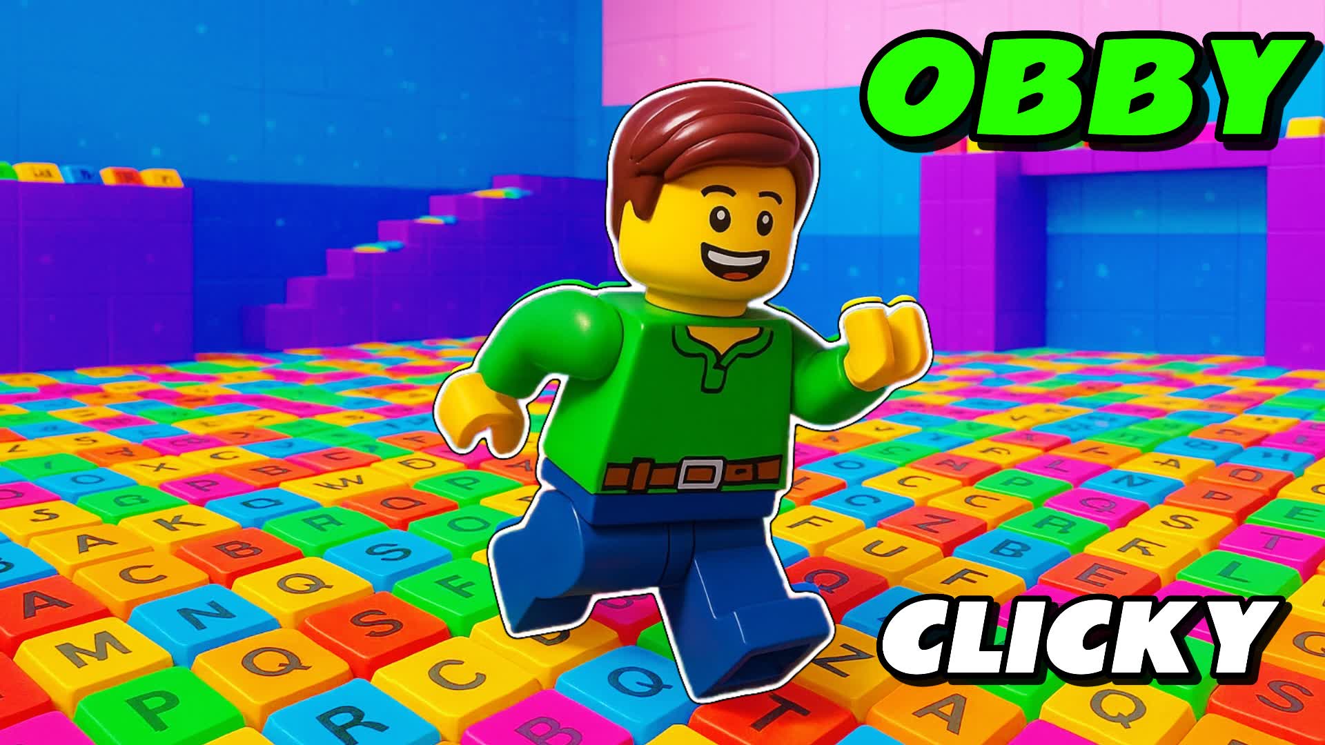 CLICKY KEYBOARD OBBY — Fortnite Creative map