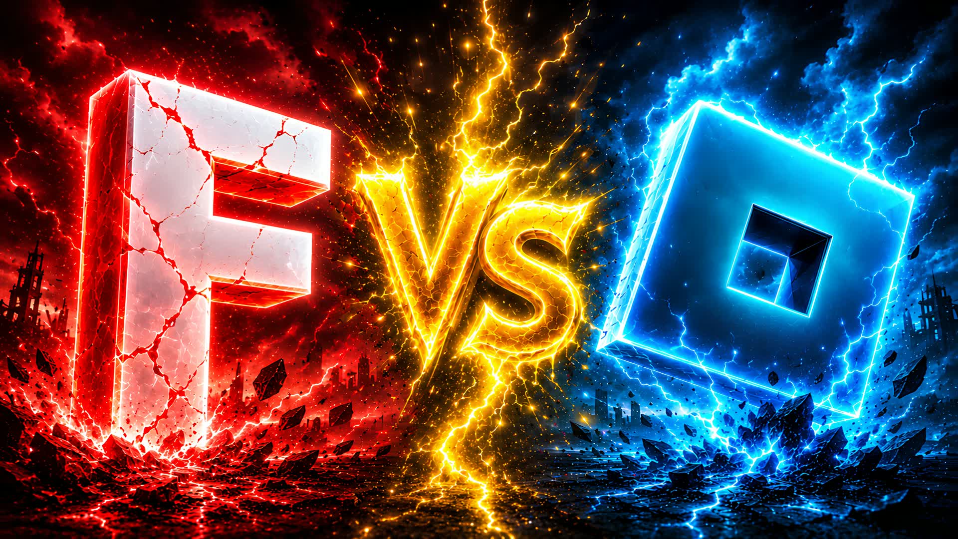 BRICK BATTLE RED VS BLUE 🔴🔵 — Fortnite Creative map