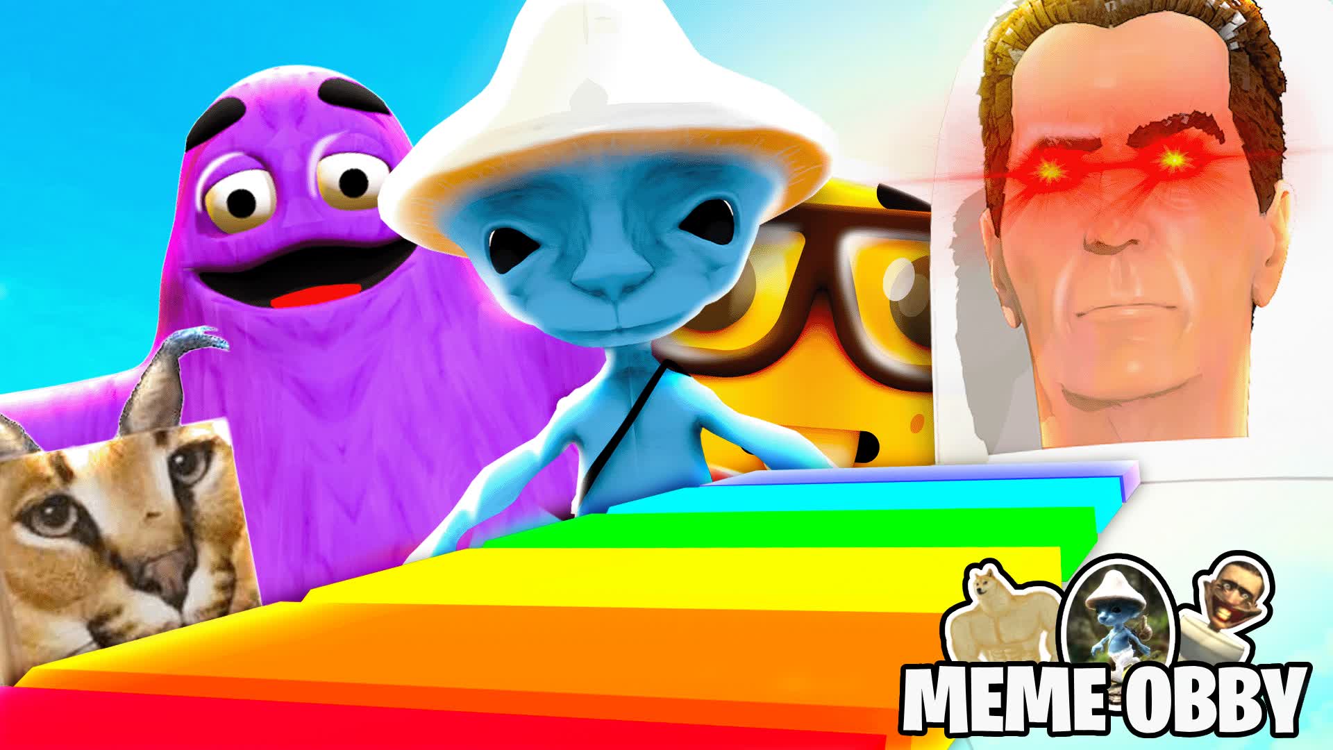 Meme Obby 😂 — Fortnite Creative map