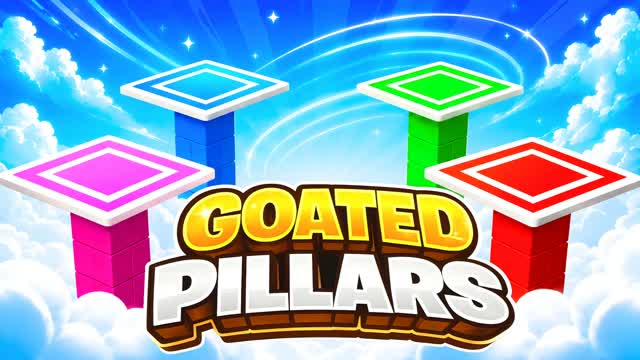 GO GOATED! PILLARS 🐐 — Fortnite Creative map