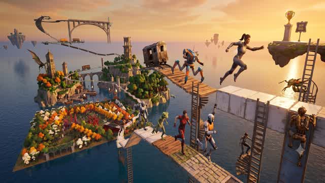 parkurcılgın — Fortnite Creative map