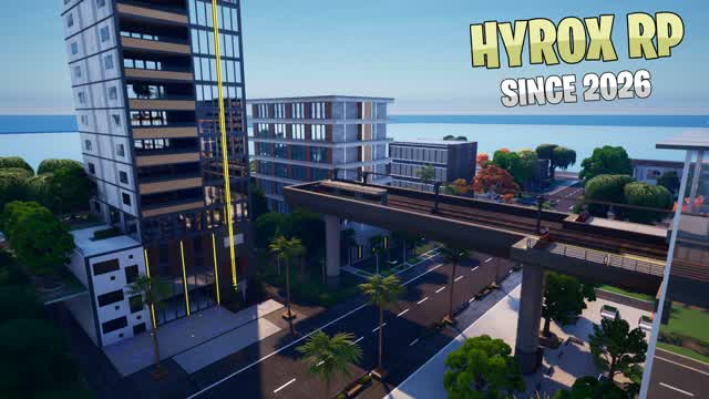 🏝️ ∫ HYROX RP — Fortnite Creative map cover art