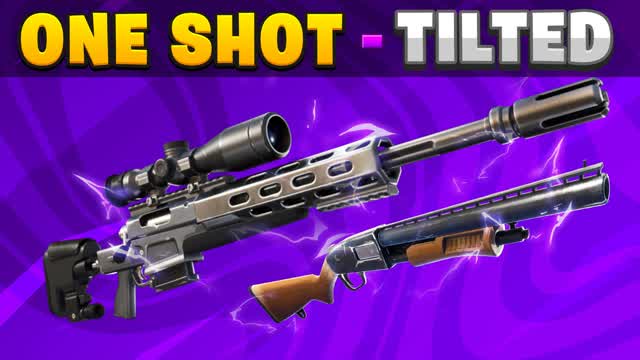 🔫ONE SHOT - Tilted🌟 — Fortnite Creative map