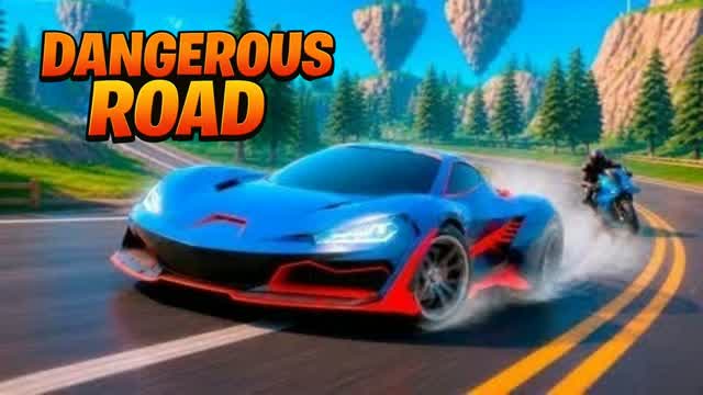 CRAZY DRIVING CARS UP 🌄 — Fortnite Creative map