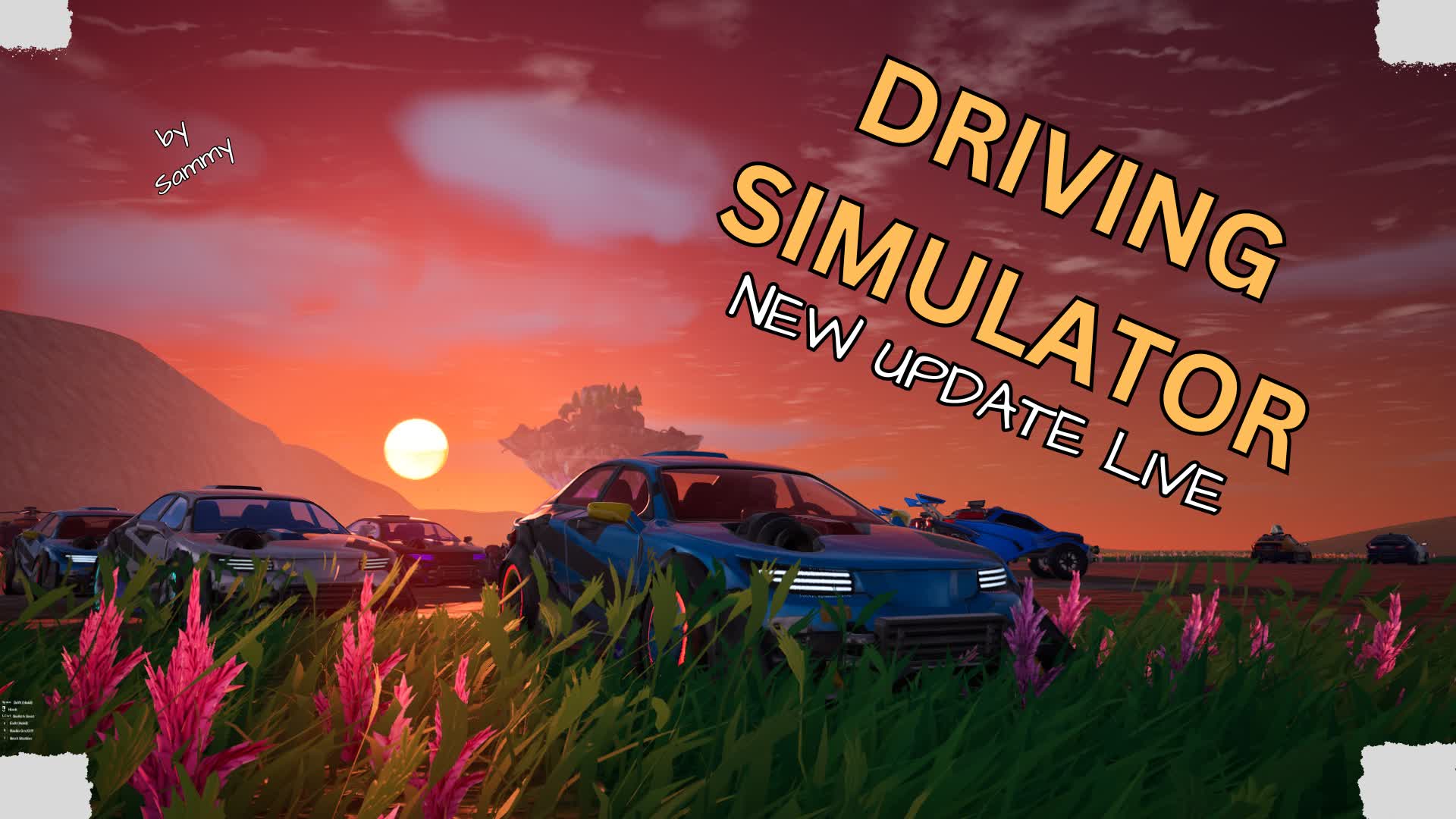 Driving Simulator — Fortnite Creative map