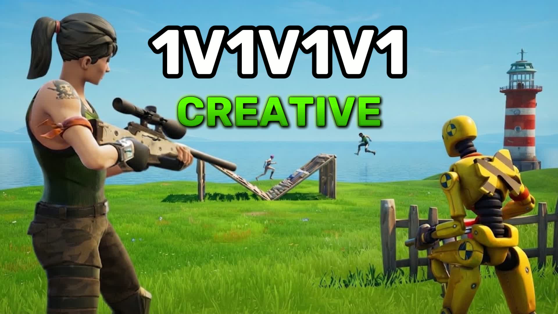 1V1V1V1 CREATIVE SPEED REALISTICS — Fortnite Creative map