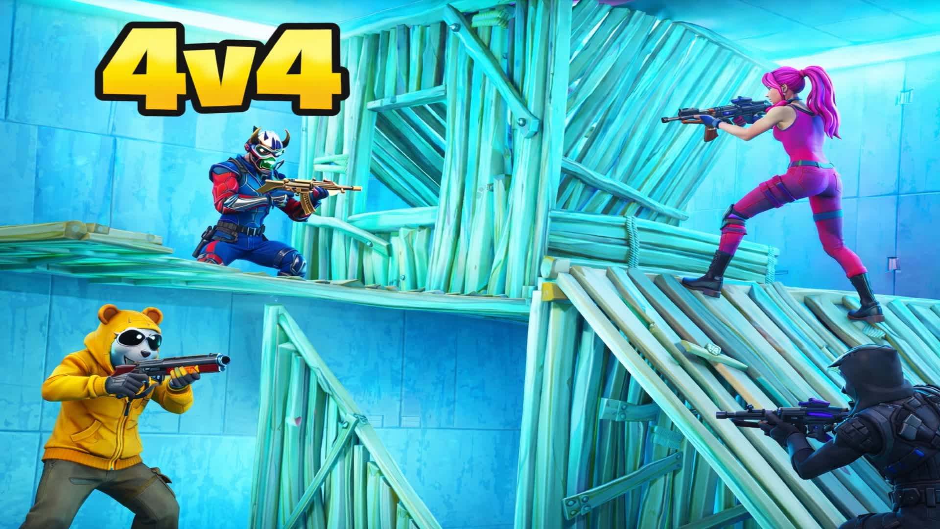 4v4 Piece control [4v4 3v3 2v2 1v1] — Fortnite Creative map