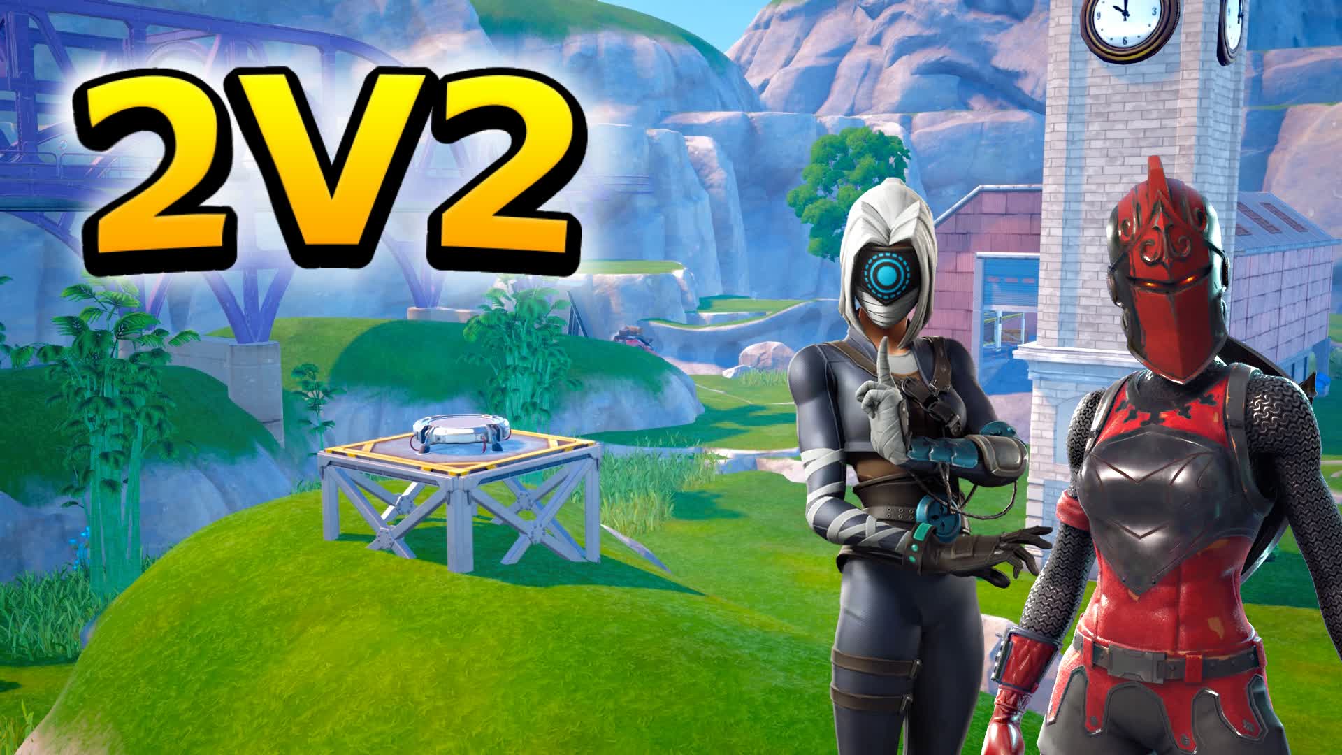 End Game🌪️ 2v2 نهاية اللعبة — Fortnite Creative map