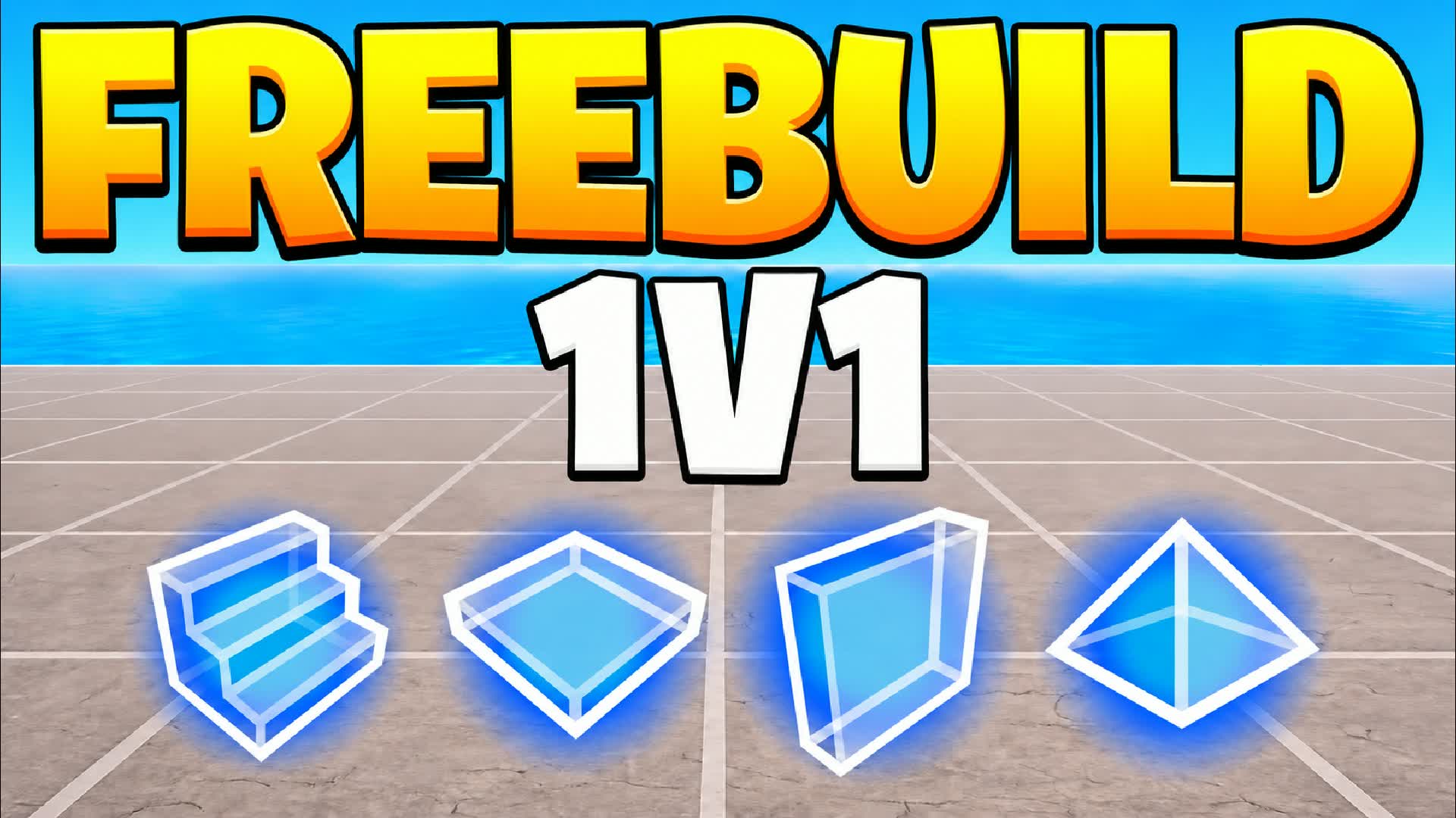 1X1 1V1 1C1 1VS1 2V2 — Fortnite Creative map