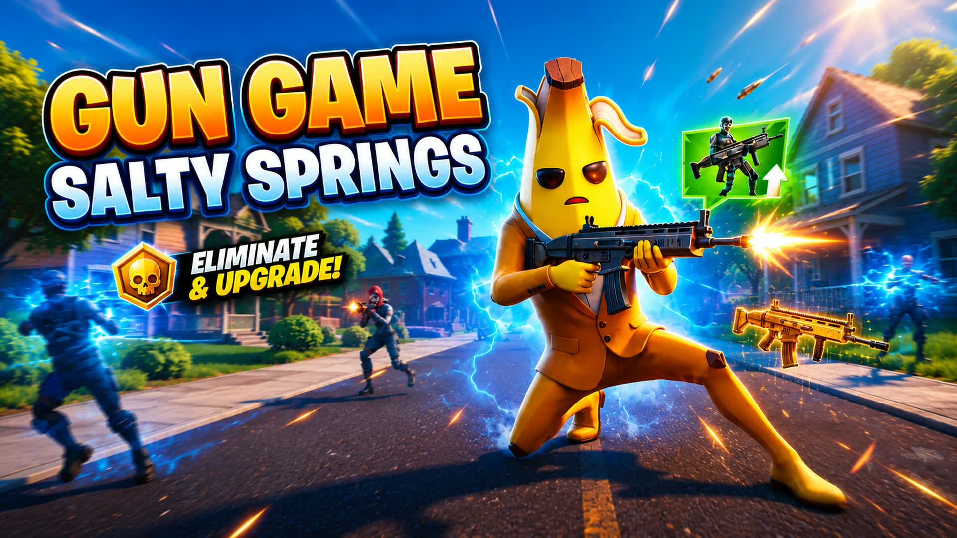 SALTY SPRINGS [RANKED] GUN GAME — Fortnite Creative map
