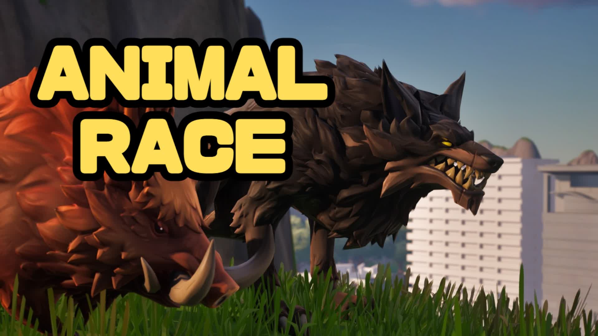 ANIMAL RACE — Fortnite Creative map