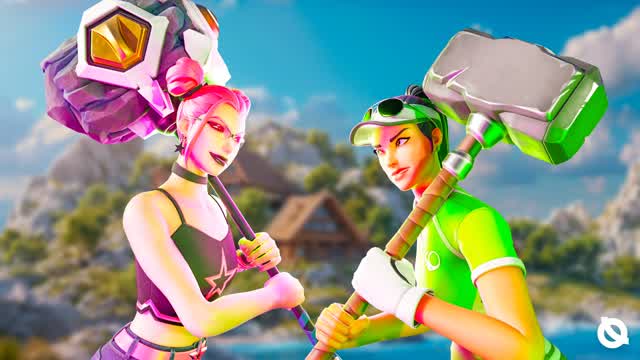 🔨 Hammer Wars - FREE FOR ALL — Fortnite Creative map