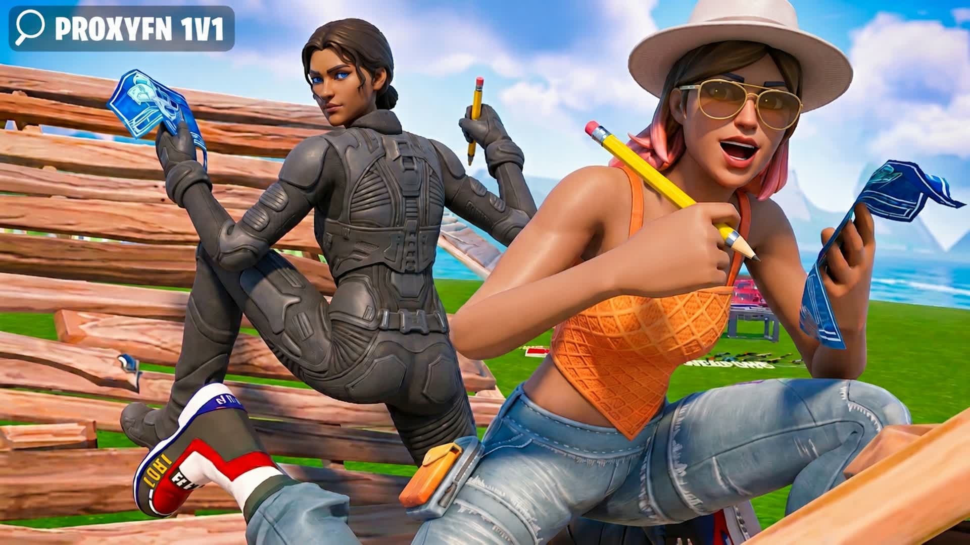 [PROXYFN] 1v1 Build Fight — Fortnite Creative map