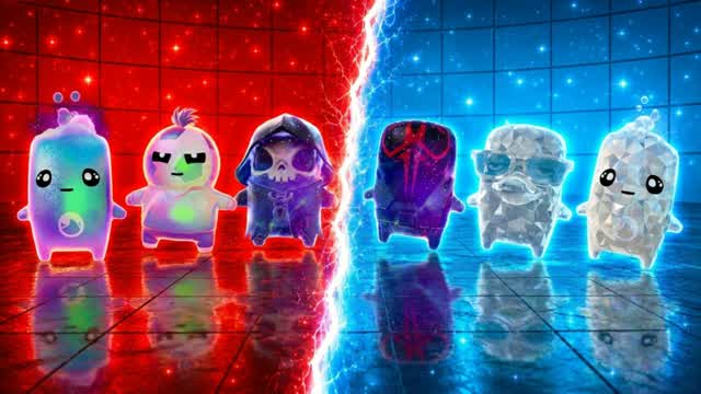 RVB RED VS BLUE 🔴🔵MOGGED 67 — Fortnite Creative map