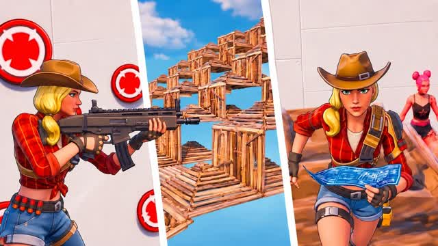 Best Aim Piece Edit Practice 🎯 (Vampu) — Fortnite Creative map